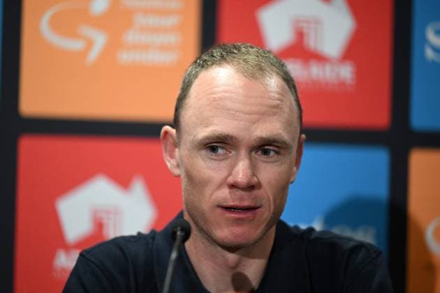 14-01-2023 Conferenza Stampa Vigilia Tour Down Under 2023; 2023, Israel - Premier Tech; Froome, Christopher; Adelaide Hotel Hilton; 