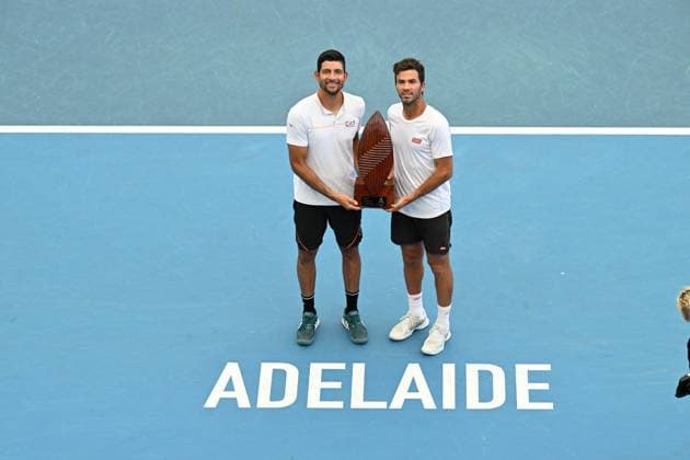 TENNIS ADELAIDE INTERNATIONAL, XXXX of XXXX during the 2023 Adelaide International Tennis Tournament at the Memorial Drive Tennis Centre in Adelaide, Saturday, January 14, 2023. ( NO ARCHIVING, EDITORIAL USE ONLY, NO USE IN BOOKS WITHOUT CONSENT ADELAIDE SOUTH AUSTRALIA AUSTRALIA  Copyright: xMICHAELxERREYx 20230114001752094787