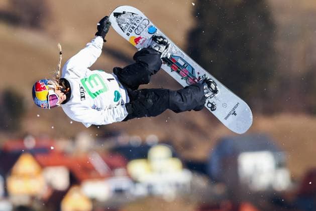 Bilder des Jahres 2023, Sport 01 Januar Sport Themen der Woche KW02 Sport Bilder des Tages SNOWBOARDING - FIS WC Kreischberg SANKT GEORGEN OB MURAU,AUSTRIA,14.JAN.23 - SNOWBOARDING - FIS World Cup, Big Air, qualification. Image shows Anna Gasser (AUT).  GEPAxpictures xDavidxGeieregger