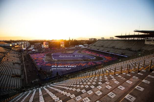 Ambience during the 2023 Mexico City ePrix, 1st meeting of the 2022-23 ABB FIA Formula E World Championship, WM, Weltmeisterschaft on the Autodromo Hermanos Rodriguez from January 12 to 14, in Mexico City, Mexico - AUTO - 2023 FORMULA E MEXICO CITY ePRIX DPPI Panoramic  03423001_0A3A6216
