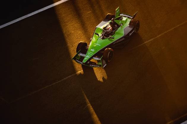 16 BUEMI Sebastien (swi), Envision Racing, Spark-Jaguar, Jaguar I - Time 6, action during the 2023 Mexico City ePrix, 1st meeting of the 2022-23 ABB FIA Formula E World Championship, WM, Weltmeisterschaft on the Autodromo Hermanos Rodriguez from January 12 to 14, in Mexico City, Mexico - AUTO - 2023 FORMULA E MEXICO CITY ePRIX DPPI Panoramic  03423001_GH_1906