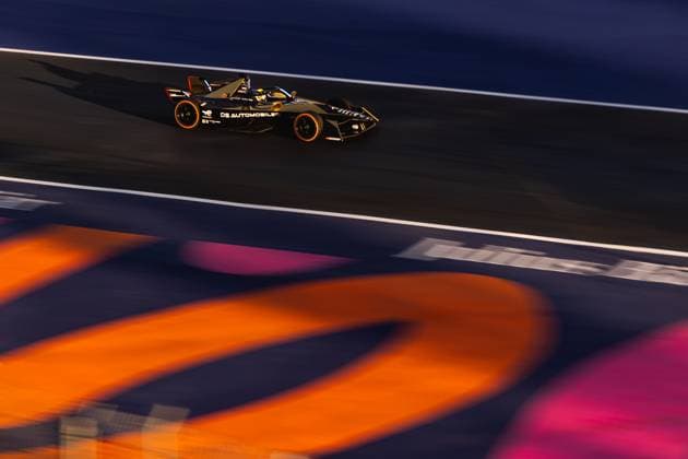 01 VANDOORNE Stoffel (bel), DS Penske Formula E Team, Spark-DS, DS E-Tense FE23, action during the 2023 Mexico City ePrix, 1st meeting of the 2022-23 ABB FIA Formula E World Championship, WM, Weltmeisterschaft on the Autodromo Hermanos Rodriguez from January 12 to 14, in Mexico City, Mexico - AUTO - 2023 FORMULA E MEXICO CITY ePRIX DPPI Panoramic  03423001_GH_2286