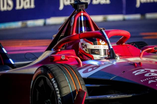 27 DENNIS Jake (gbr), Avalanche Andretti Formula E, Spark-Porsche, Porsche 99X Electric, action during the 2023 Mexico City ePrix, 1st meeting of the 2022-23 ABB FIA Formula E World Championship, WM, Weltmeisterschaft on the Autodromo Hermanos Rodriguez from January 12 to 14, in Mexico City, Mexico - AUTO - 2022 FORMULA E MEXICO CITY ePRIX DPPI Panoramic  0342300104473