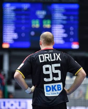 2023.01.15 Katowice Pilka reczna Mistrzostwa Swiata w Pilce Recznej Mezczyzn 2023 Niemcy - Serbia N z Paul Drux Foto Lukasz Sobala PressFocus 2023.01.15 Katowice Handball 28th IHF Mens World Handball Championship 2023 Germany - Serbia Paul Drux Credit: Lukasz Sobala PressFocus NEWSPIX.PL --- Newspix.pl  20230115PF_LS043