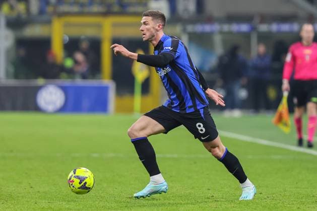 FC Internazionale vs Hellas Verona FC Serie A 2022 23 14 01 2023 Robin Gosens of FC Internazionale in action during Serie A 2022 23 football match between FC Internazionale and Hellas Verona FC at Giuseppe Meazza Stadium, Milan, Italy on January 14, 2023 Photo FCI Fabrizio Carabelli Copyright: xBEAUTIFULxSPORTS Carabellix