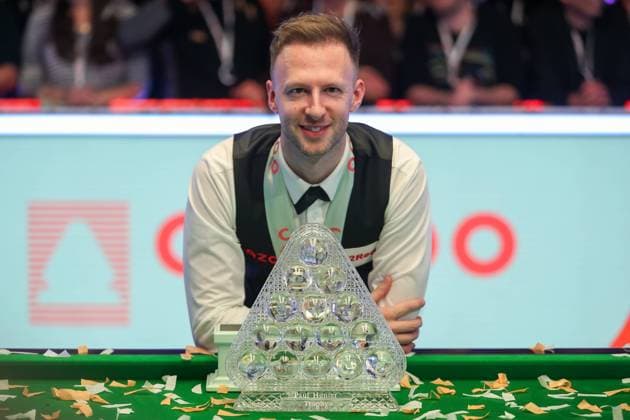Bilder des Jahres 2023, Sport 01 Januar Sport Themen der Woche KW02 Sport Bilder des Tages Snooker Cazoo Masters Jud Trump is crowned Cazoo Masters Champion 2023, Judd Trump vs Mark Williams, Alexandra Palace, London, United Kingdom on 15 January 2023. London Alexandra Palace London United Kingdom Editorial use only , Copyright: xColinxPoultneyx PSI-16724-0098