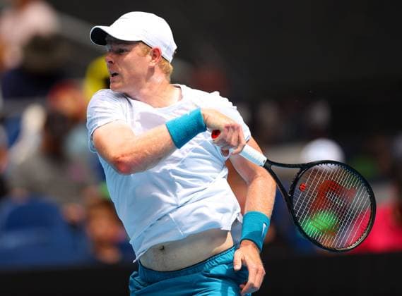 Mandatory Credit: Photo by Ella Ling Shutterstock (13714308ay) Kyle Edmund of GBR in action Australian Open, Day One, Tennis, Melbourne Park, Melbourne, Australia - 16 Jan 2023 Australian Open, Day One, Tennis, Melbourne Park, Melbourne, Australia - 16 Jan 2023 Copyright: xEllaxLing Shutterstockx 13714308ay