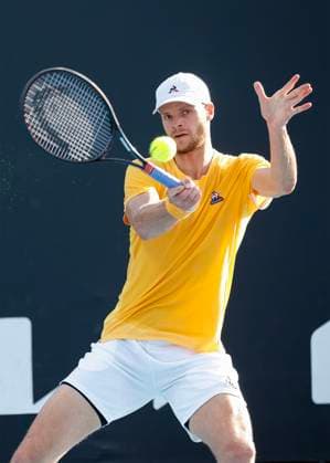 Yannick Hanfmann GER , Australian Open 2023, Melbourne Park, Melbourne, Victoria, Australia Copyright: xJuergenxHasenkopfx