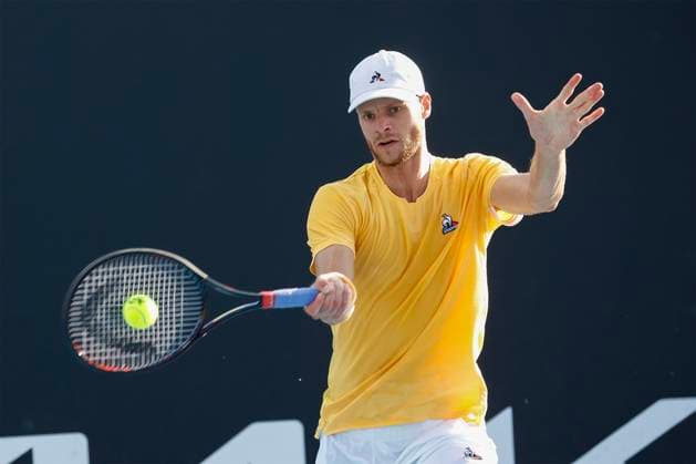 Yannick Hanfmann GER , Australian Open 2023, Melbourne Park, Melbourne, Victoria, Australia Copyright: xJuergenxHasenkopfx