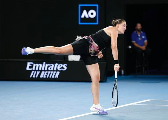 Jule Niemeier GER , Australian Open 2023, Melbourne Park, Melbourne, Victoria, Australia Copyright: xJuergenxHasenkopfx