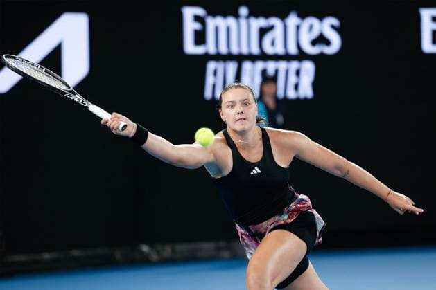 Jule Niemeier GER , Australian Open 2023, Melbourne Park, Melbourne, Victoria, Australia Copyright: xJuergenxHasenkopfx
