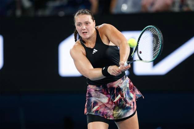 Jule Niemeier GER , Emotion, Australian Open 2023, Melbourne Park, Melbourne, Victoria, Australia Copyright: xJuergenxHasenkopfx