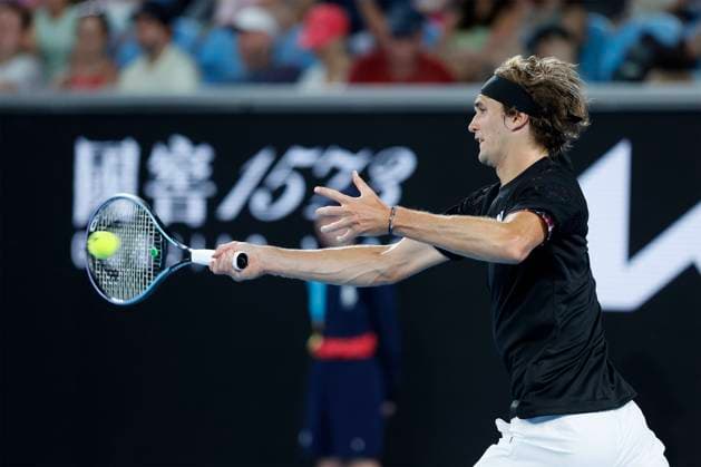 Alexander Zverev GER , Australian Open 2023, Melbourne Park, Melbourne, Victoria, Australia Copyright: xJuergenxHasenkopfx