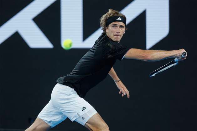 Alexander Zverev GER , Australian Open 2023, Melbourne Park, Melbourne, Victoria, Australia Copyright: xJuergenxHasenkopfx