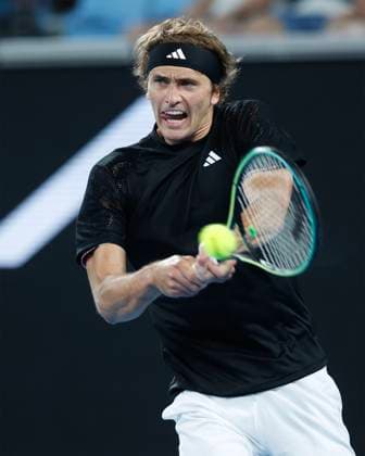 Alexander Zverev GER , Australian Open 2023, Melbourne Park, Melbourne, Victoria, Australia Copyright: xJuergenxHasenkopfx