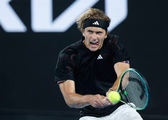 Alexander Zverev GER , Australian Open 2023, Melbourne Park, Melbourne, Victoria, Australia Copyright: xJuergenxHasenkopfx