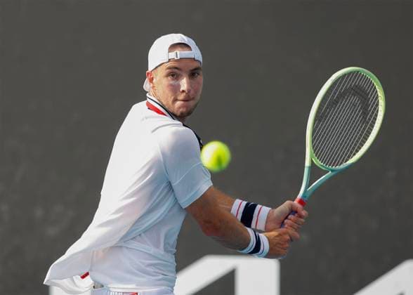Jan Lennard Struff GER , Australian Open 2023, Melbourne Park, Melbourne, Victoria, Australia Copyright: xJuergenxHasenkopfx