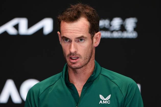 Andy Murray of Great Britain interviewed after defeating Matteo Berrettini of Italy round 1 match Day 2 at the Australian Open Tennis 2023 at Media Centre, Melbourne, Australia on 17 January 2023. Copyright: xPeterxDovganx 34780535