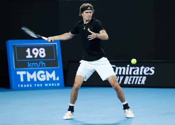 Alexander Zverev GER , Australian Open 2023, Melbourne Park, Melbourne, Victoria, Australia Copyright: xJuergenxHasenkopfx