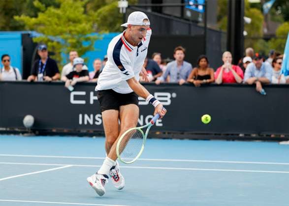 Jan Lennard Struff GER , Australian Open 2023, Melbourne Park, Melbourne, Victoria, Australia Copyright: xJuergenxHasenkopfx