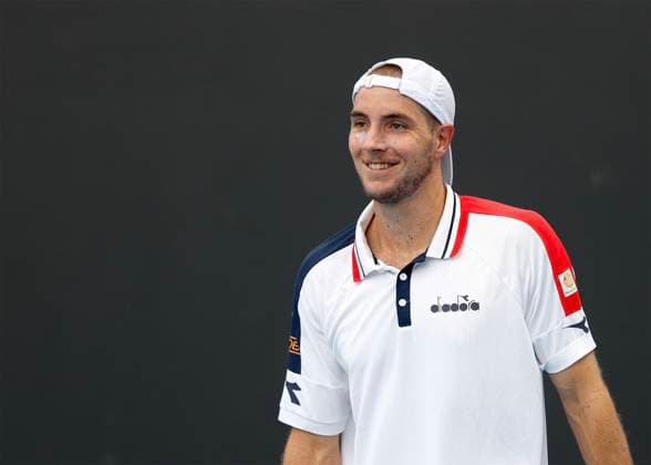 Jan Lennard Struff GER , Australian Open 2023, Melbourne Park, Melbourne, Victoria, Australia Copyright: xJuergenxHasenkopfx