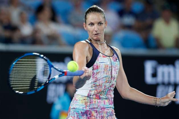 Karolina Pliskova, Australian Open 2023, Melbourne Park, Melbourne, Victoria, Australia Copyright: xJuergenxHasenkopfx