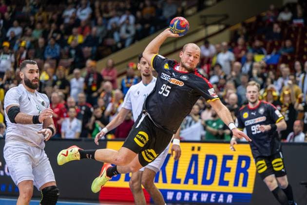 Handball Katowice 17 01 2023 World Cup Handball World Cup Men Preliminary Round Algeria ALG Germany GER Paul Drux Germany, No 95