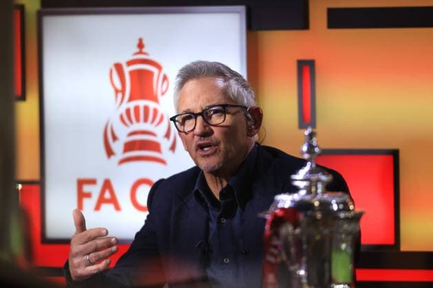 Fußball FA Cup 3. Runde Replay Wolverhampton Wanderers v Liverpool 17. Januar 2023 FA Cup 3. Runde Replay Wolverhampton Wanderers v Liverpool BBC pundit Gary Lineker Foto Simon Stacpoole Abseits Wolverhampton UK  Copyright: xSimonxStacpoolexOffside
