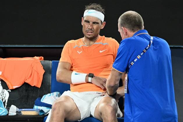 Tennis, Australian Open, Day 3, Rafael Nadal fails stricken in round two