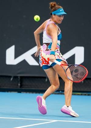 Tatjana Maria, Australian Open 2023, Melbourne Park, Melbourne, Victoria, Australia Copyright: xJuergenxHasenkopfx