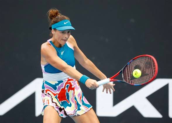 Tennis, Australian Open, Day 3, Lucrezia Stefanini - Tatjana Maria