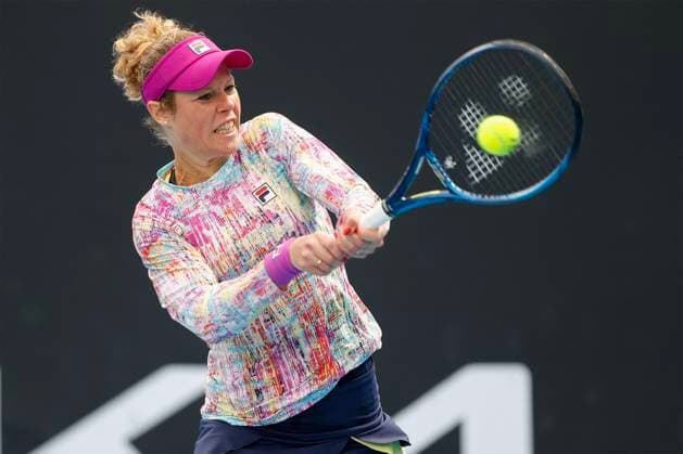 Laura Siegemund GER , Australian Open 2023, Melbourne Park, Melbourne, Victoria, Australia Copyright: xJuergenxHasenkopfx