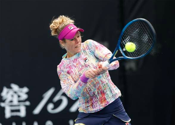 Laura Siegemund GER , Australian Open 2023, Melbourne Park, Melbourne, Victoria, Australia Copyright: xJuergenxHasenkopfx