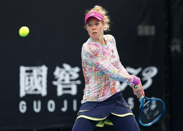 Laura Siegemund GER ,Australian Open 2023, Melbourne Park, Melbourne, Victoria, Australia Copyright: xJuergenxHasenkopfx