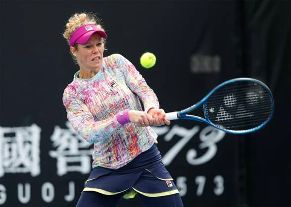 Tennis, Australian Open, Day 3, Lucia Bronzetti - Laura Siegemund