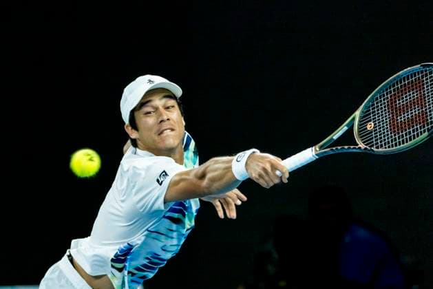 MELBOURNE, VIC - JANUARY 18: Mackenzie McDonald of the United States of America in action during Round 2 of the 2023 Australian Open on January 18 2023, at Melbourne Park in Melbourne, Australia. (Photo by Jason Heidrich Icon Sportswire) TENNIS: JAN 18 Australian Open Icon220118118