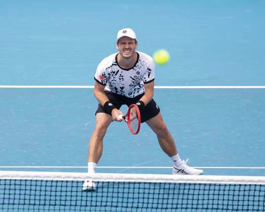Wesley Koolhof Neal Skupski, Mens Doubles, Australian Open 2023, Melbourne Park, Melbourne, Victoria, Australia , Wesley Koolhof Cap Neal Skupski Copyright: xJuergenxHasenkopfx
