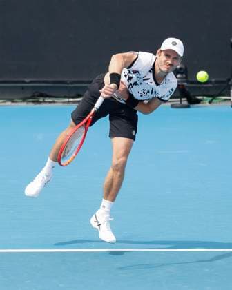 Wesley Koolhof Neal Skupski, Mens Doubles, Australian Open 2023, Melbourne Park, Melbourne, Victoria, Australia , Wesley Koolhof Cap Neal Skupski Copyright: xJuergenxHasenkopfx