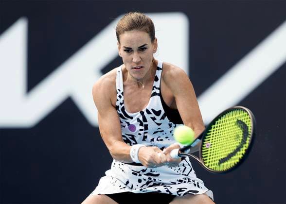 Nuria Parrizas Diaz ESP , Australian Open 2023, Melbourne Park, Melbourne, Victoria, Australia Copyright: xJuergenxHasenkopfx