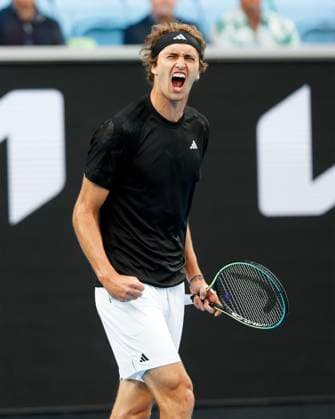 Alexander Zverev GER Australian Open 2023, Melbourne Park, Melbourne, Victoria, Australia Copyright: xJuergenxHasenkopfx