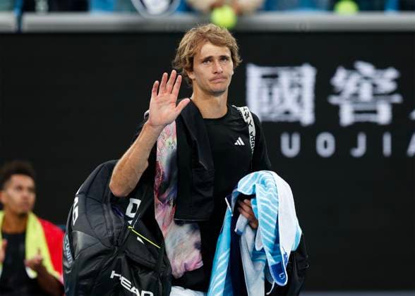 Alexander Zverev GER Australian Open 2023, Melbourne Park, Melbourne, Victoria, Australia Copyright: xJuergenxHasenkopfx
