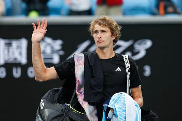 Alexander Zverev GER Australian Open 2023, Melbourne Park, Melbourne, Victoria, Australia Copyright: xJuergenxHasenkopfx