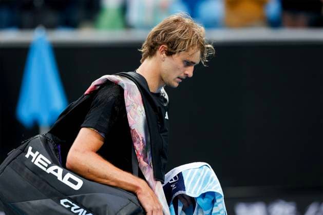 Alexander Zverev GER Australian Open 2023, Melbourne Park, Melbourne, Victoria, Australia Copyright: xJuergenxHasenkopfx