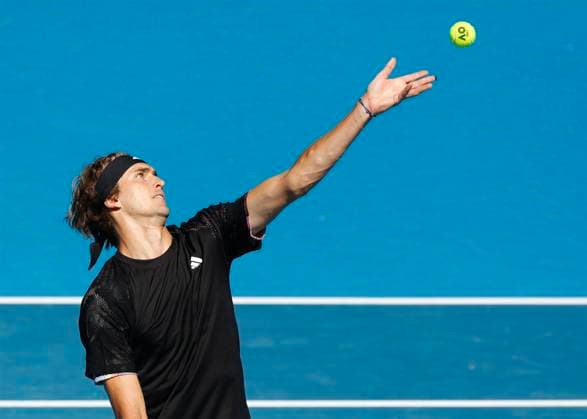Alexander Zverev GER , Australian Open 2023, Melbourne Park, Melbourne, Victoria, Australia Copyright: xJuergenxHasenkopfx