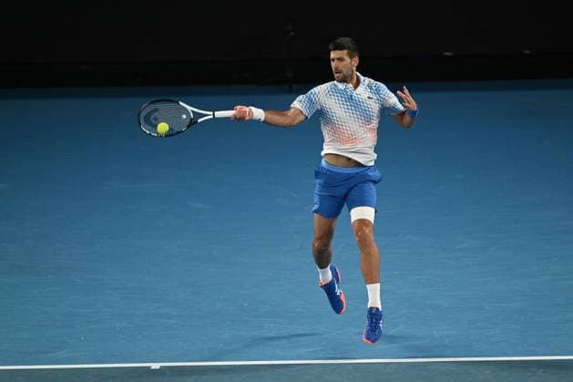 2023 Australian Open Novak Djokovic SRB