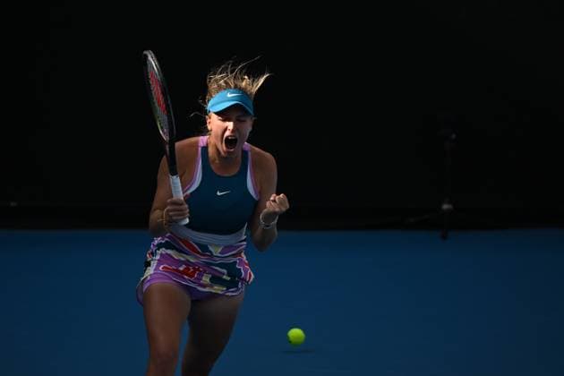 2023 Australian Open Linda Fruhvirtova CZE