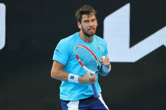 Cameron Norrie of United Kingdom in action during round 3 match between Cameron Norrie of United Kingdom and Jiri Lehecka of Czech Republic Day 5 at the Australian Open Tennis 2023 at KIA Arena, Melbourne, Australia on 20 January 2023. Copyright: xPeterxDovganx 34781238