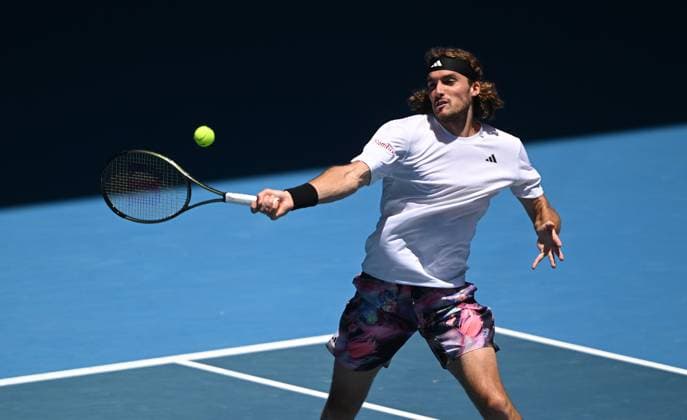 2023 Australian Open Stefanos Tsitsipas GRE