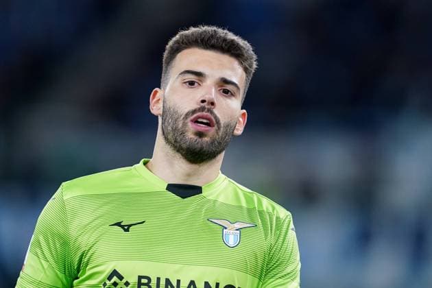 SS Lazio v Bologna FC - Coppa Italia Luis Maximiano of SS Lazio looks on during the Coppa Italia match between SS Lazio and Bologna FC at Stadio Olimpico, Rome, Italy on 19 January 2023. Rome Rome Italy  Copyright: xGiuseppexMaffiax originalFilename:maffia-sslaziov230119_np301.jpg