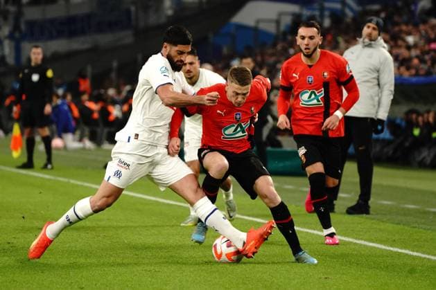 Football, Coupe de France, Olympique Marseille - Stade Rennes
